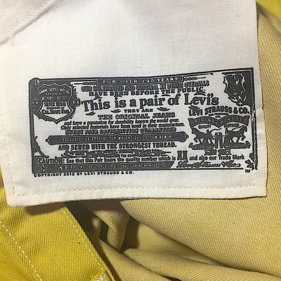 COPY - Levi’s bundle yellow and mint NWOT awesome for anytime - Picture 6 of 7